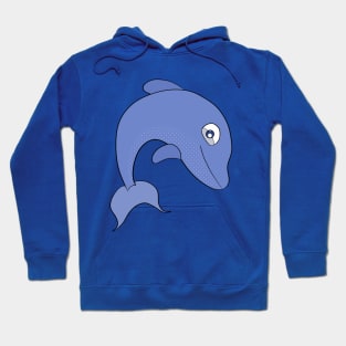 A smiling dolphin Hoodie